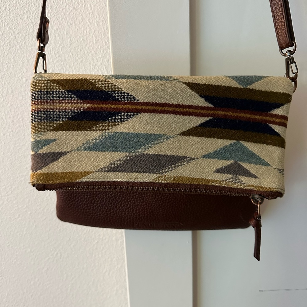 Pendleton Leather Cross-Body